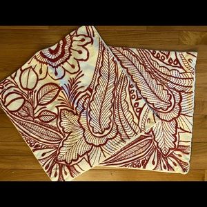 Pottery Barn 20x20 pillowshams